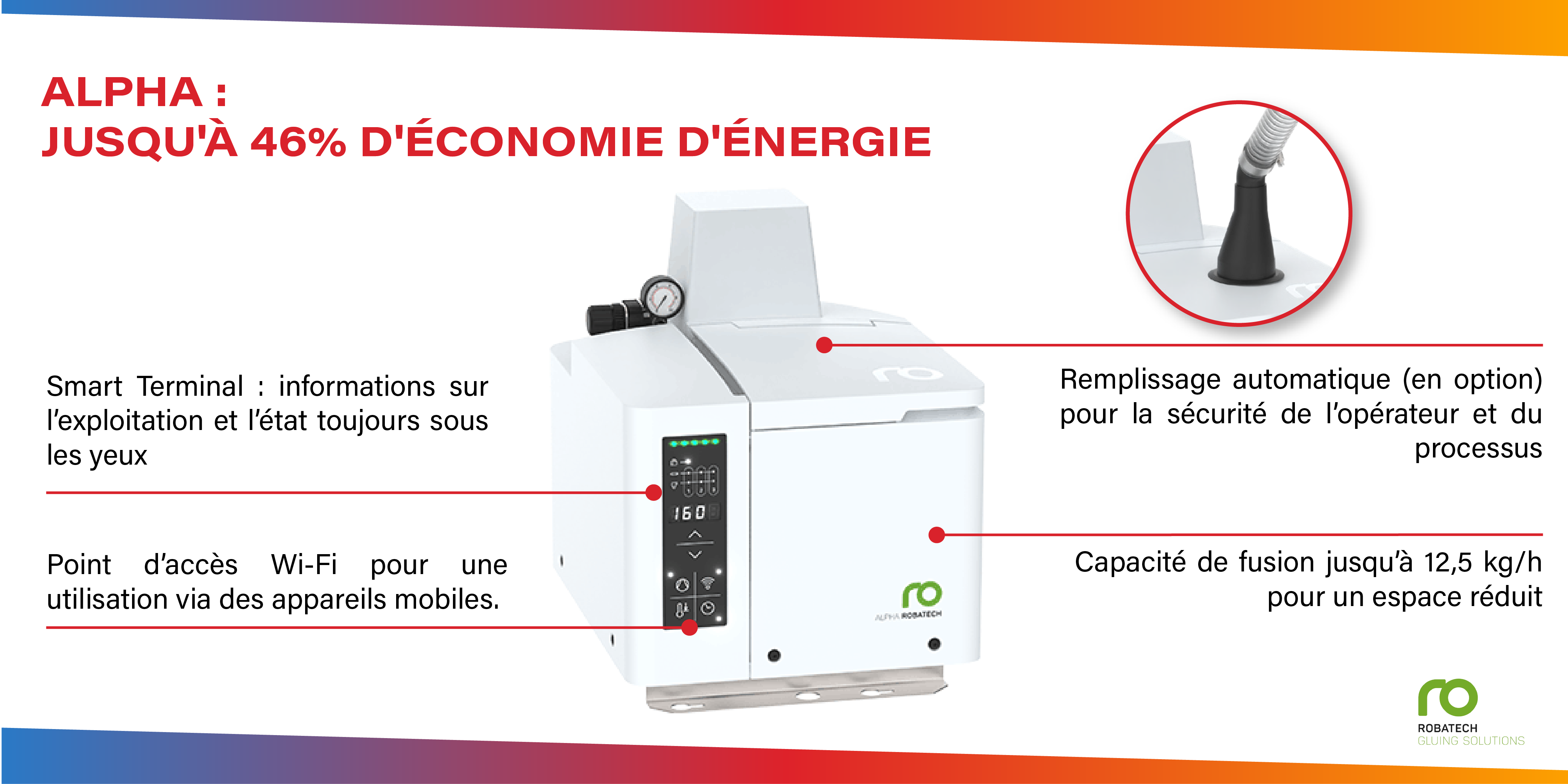 Alpha : la nouvelle génération de fondoirs Robatech